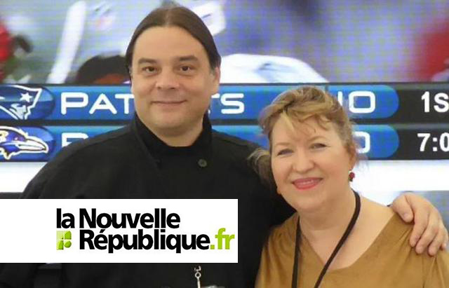 Britta Vincent et le chef Sioux