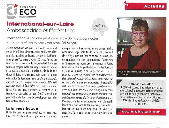 Britta Vincent CCI Touraine Mag